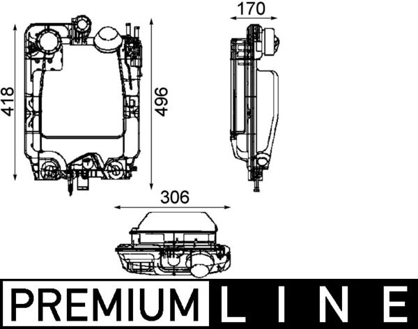 Expansievat Mahle Original CRT 44 000P