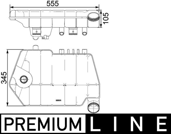 Expansievat Mahle Original CRT 66 000P