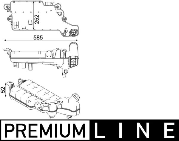 Expansievat Mahle Original CRT 99 000P