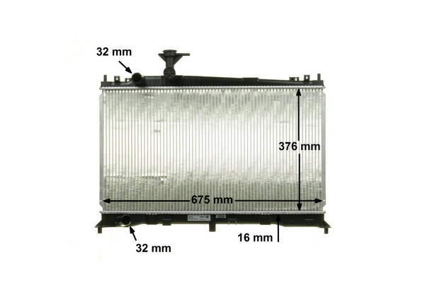Mahle Original Radiateur CR 1020 000S