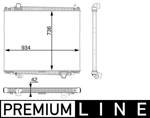 Radiateur Mahle Original CR 102 000P