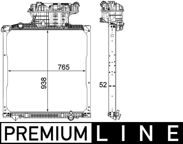 Radiateur Mahle Original CR 1038 000P