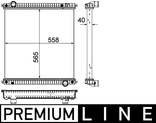 Radiateur Mahle Original CR 1046 000P