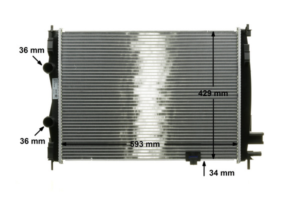Mahle Original Radiateur CR 1075 000S