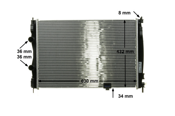 Mahle Original Radiateur CR 1076 000S