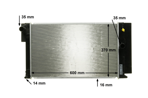 Mahle Original Radiateur CR 1078 000S