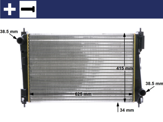 Radiateur Mahle Original CR 1111 000S