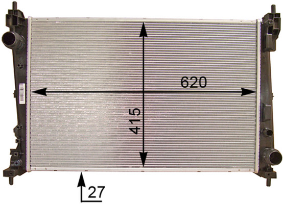 Mahle Original Radiateur CR 1112 000P