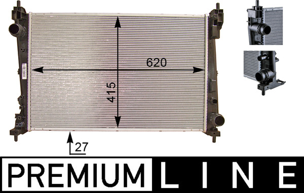 Radiateur Mahle Original CR 1112 000P