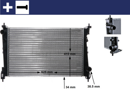 Radiateur Mahle Original CR 1112 000S