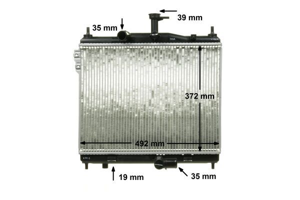Mahle Original Radiateur CR 1117 000P