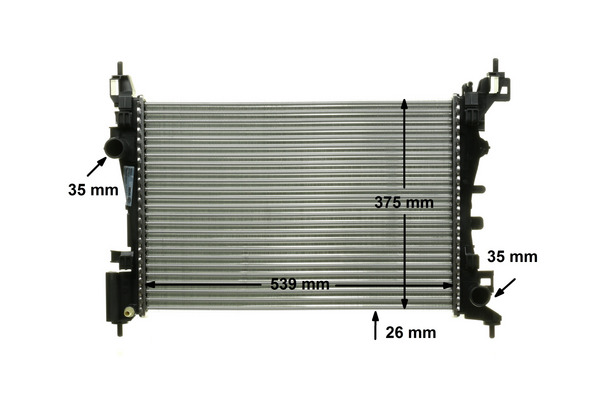 Mahle Original Radiateur CR 1121 000P
