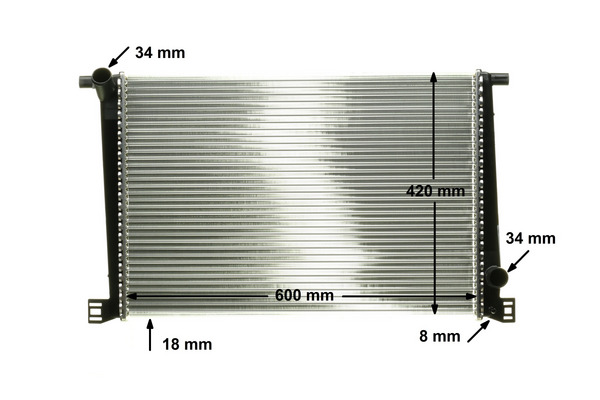 Mahle Original Radiateur CR 1123 000P