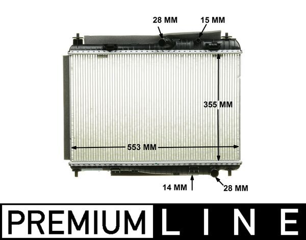 Radiateur Mahle Original CR 1135 000P