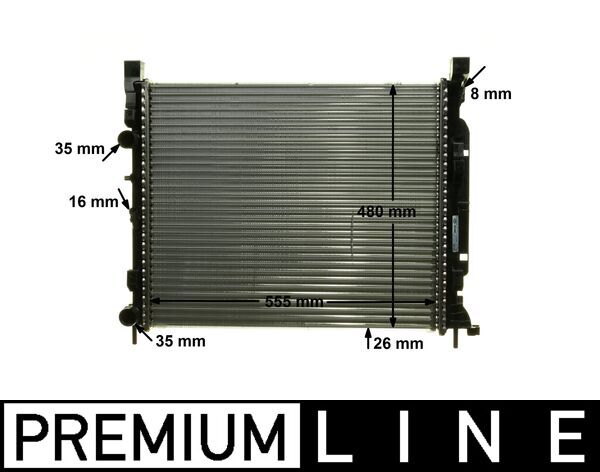 Radiateur Mahle Original CR 1155 000P