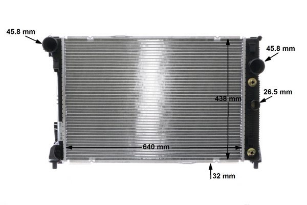 Mahle Original Radiateur CR 1176 000S