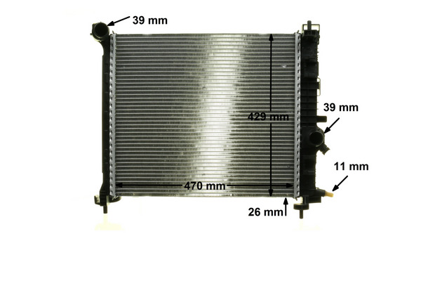 Mahle Original Radiateur CR 1189 000P