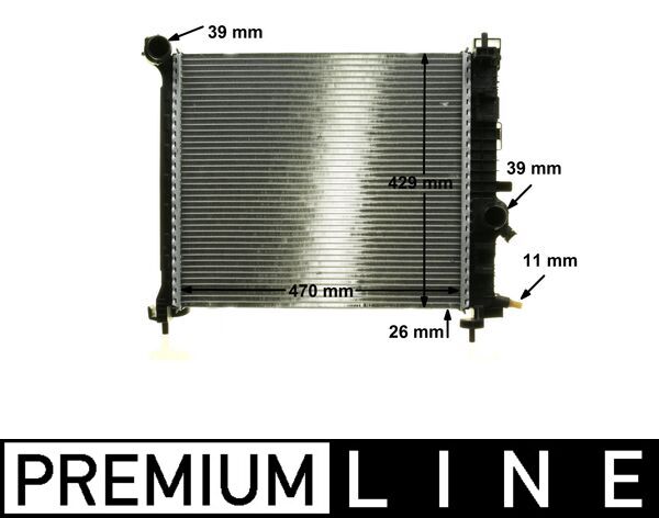 Radiateur Mahle Original CR 1189 000P