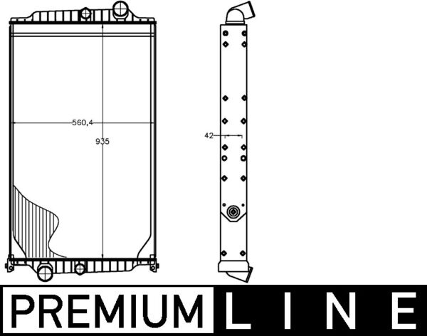 Radiateur Mahle Original CR 1227 000P