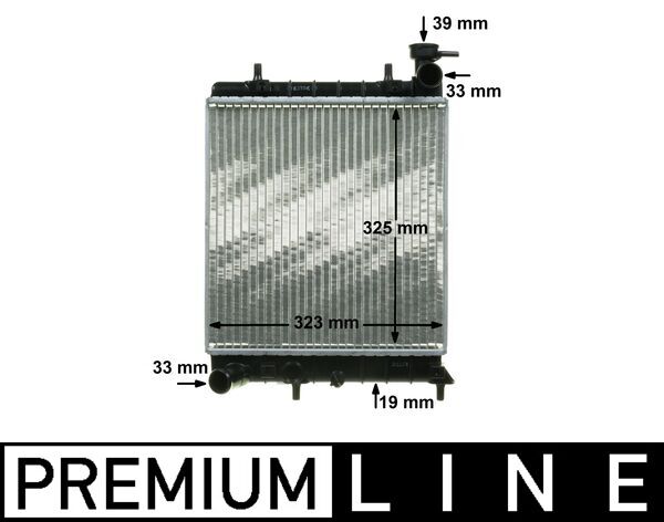 Radiateur Mahle Original CR 1281 000P