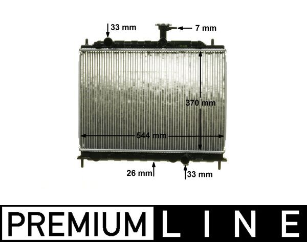 Radiateur Mahle Original CR 1304 000P