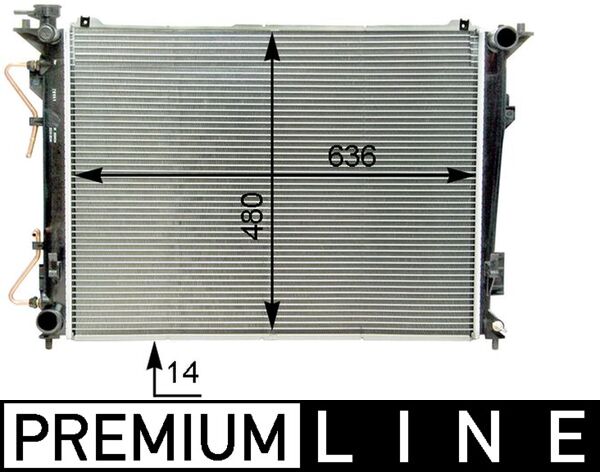 Radiateur Mahle Original CR 1338 000P