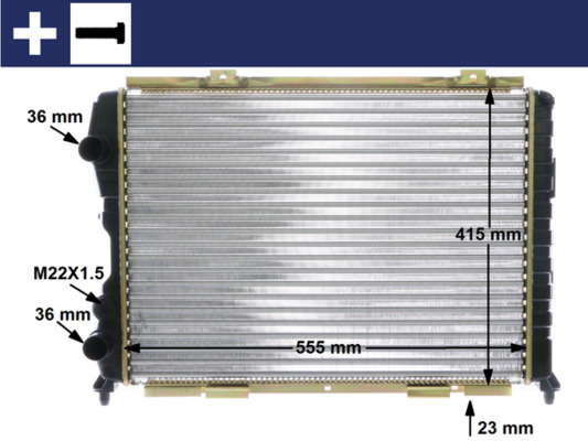 Radiateur Mahle Original CR 1408 000S