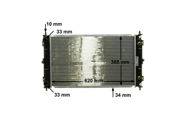 Mahle Original Radiateur CR 1425 000S