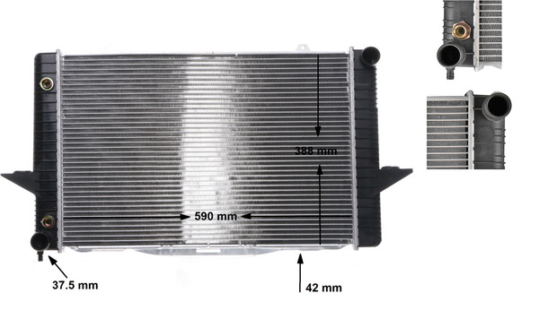 Radiateur Mahle Original CR 164 000S