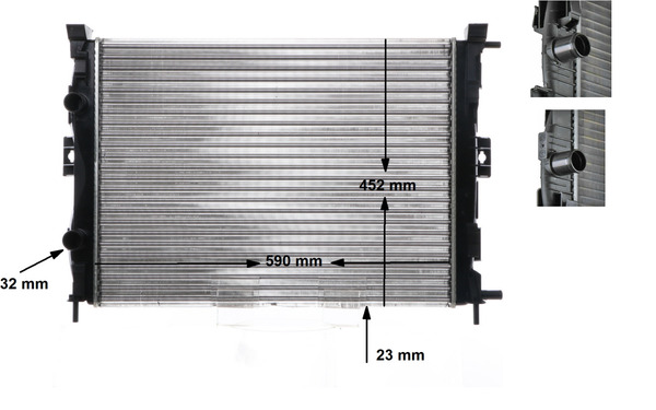 Radiateur Mahle Original CR 1690 000S