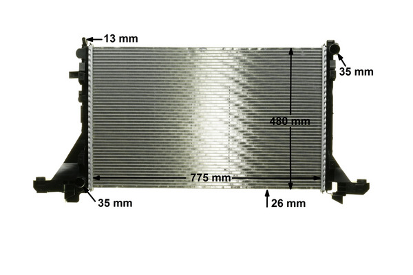 Mahle Original Radiateur CR 1770 000P