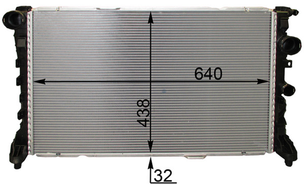 Mahle Original Radiateur CR 1772 000P