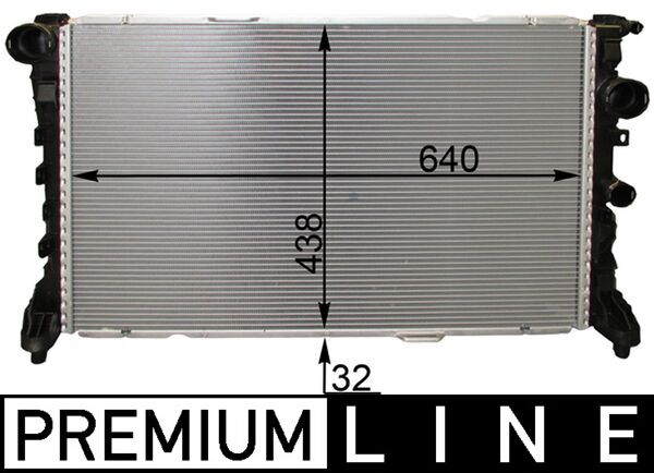 Mahle Original Radiateur CR 1772 000P