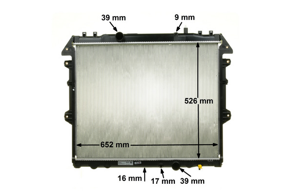 Mahle Original Radiateur CR 1867 000S