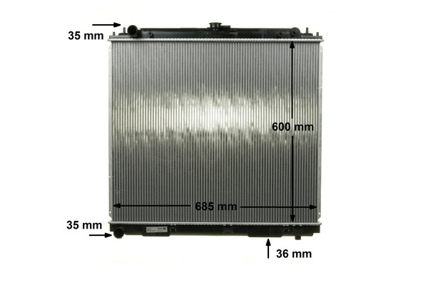 Mahle Original Radiateur CR 1878 000S