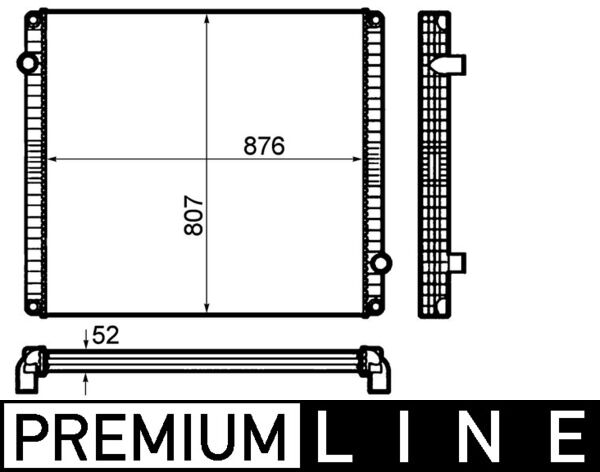 Radiateur Mahle Original CR 1916 000P