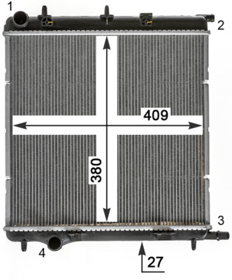 Mahle Original Radiateur CR 1988 000P