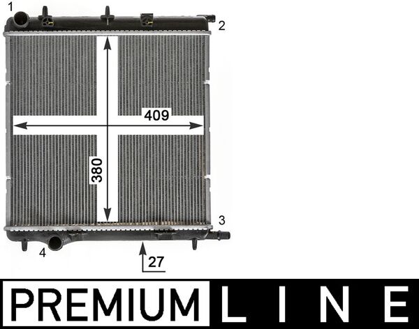 Radiateur Mahle Original CR 1988 000P