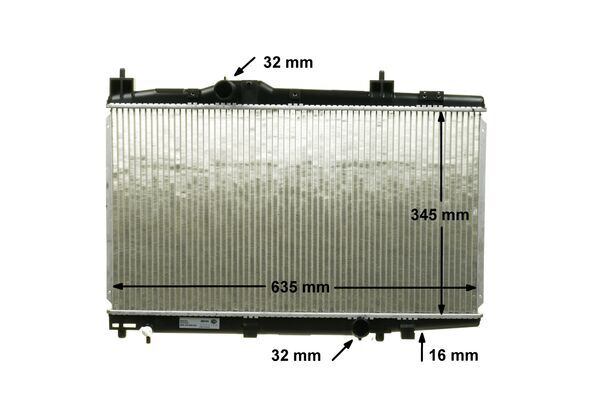 Mahle Original Radiateur CR 2017 000P