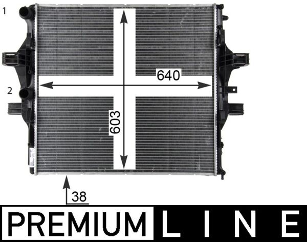 Radiateur Mahle Original CR 2088 000P