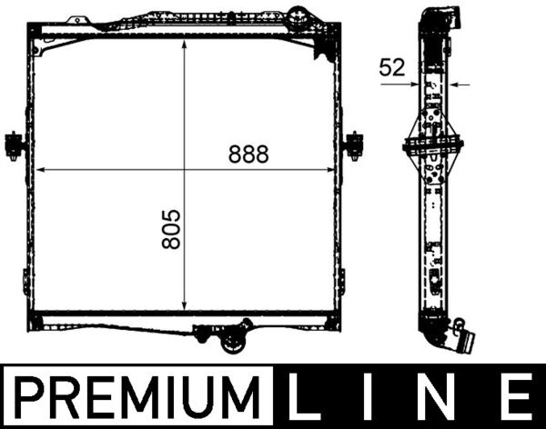 Radiateur Mahle Original CR 2092 000P