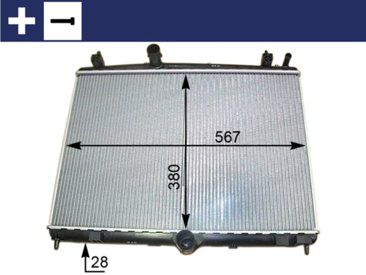 Radiateur Mahle Original CR 2113 000S