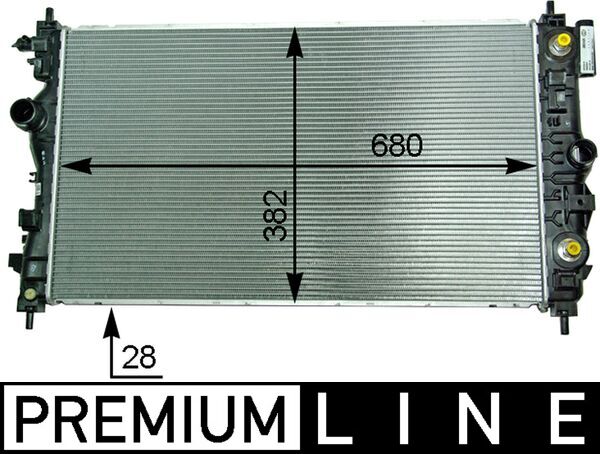 Radiateur Mahle Original CR 2117 000P