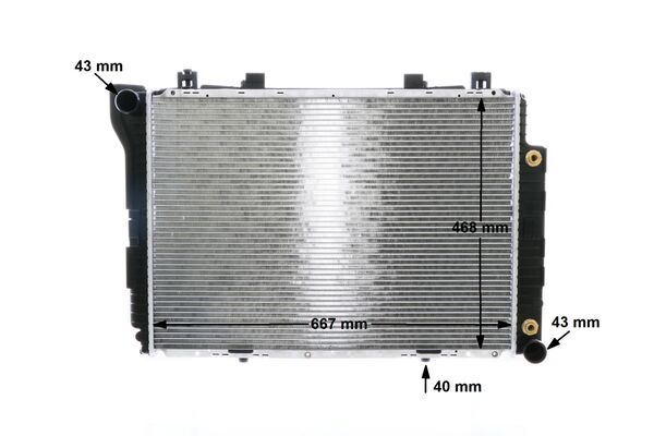 Mahle Original Radiateur CR 246 000S