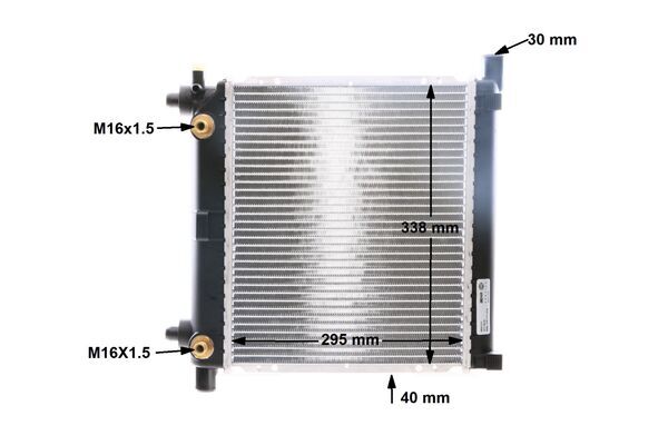 Mahle Original Radiateur CR 255 000S