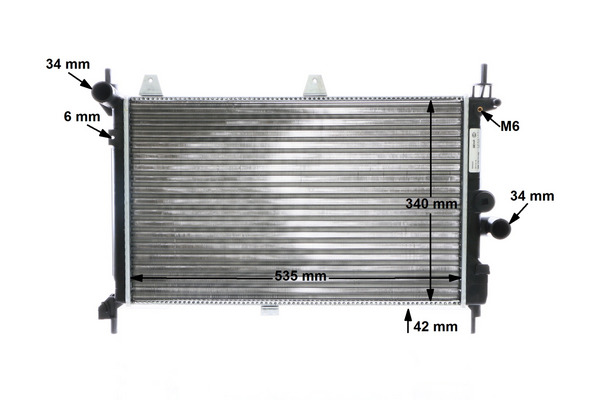 Mahle Original Radiateur CR 267 000S
