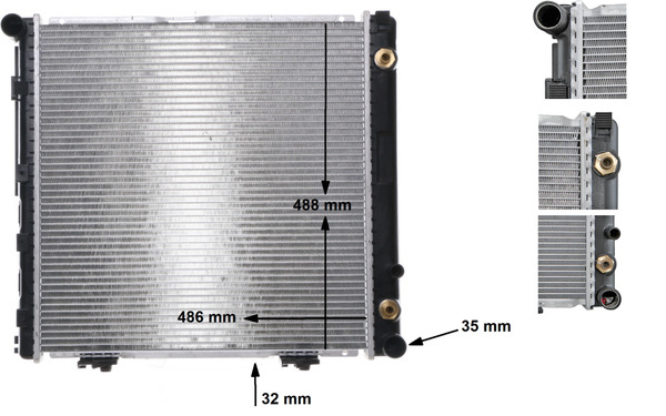 Radiateur Mahle Original CR 291 000S