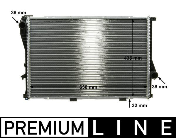 Radiateur Mahle Original CR 295 000P