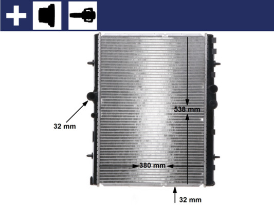 Radiateur Mahle Original CR 32 000S