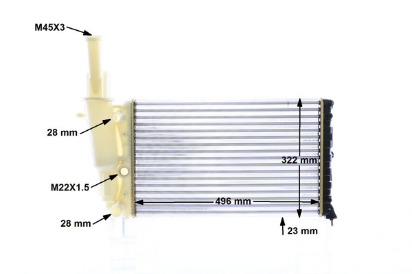Mahle Original Radiateur CR 346 000S
